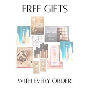 FREE GIFTS WITH EVERY ORDER… ALWAYS!